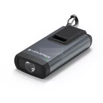   LEDLENSER K6R tölthető kulcstartós lámpa Li-ion 400lm szürke
