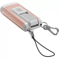   LEDLENSER K6R safety tölthető kulcstartós lámpa/riasztóval Li-ion 400lm rózsa-arany