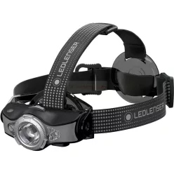   LEDLENSER MH11 szürke tölthető fejlámpa Bluetooth 1000 lm 18650