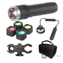 LEDLENSER MT10 tölthető fegyverlámpa szett
