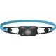 LEDLENSER NEO1R 250lm tölthető futó-túra fejlámpa 80m Li-ion/ Fekete/kék