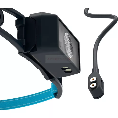 LEDLENSER NEO1R 250lm tölthető futó-túra fejlámpa 80m Li-ion/ Fekete/kék