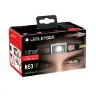 LEDLENSER NEO1R 250lm tölthető futó fejlámpa 80m Li-ion/ Fehér/Lime
