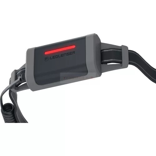 LEDLENSER NEO5R 600lm tölthető futó-fejlámpa 100m Li-ion/ Fekete/szürke