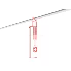 LEDLENSER W5R Work tölthető munkalámpa 220lm/600lm 1xLi-ion