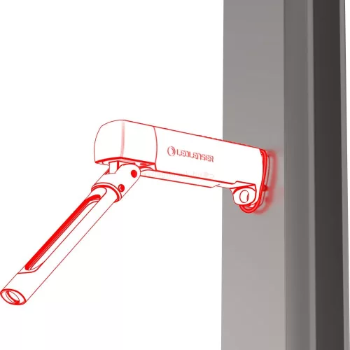 LEDLENSER W7R Work tölthető munkalámpa UV fénnyel, 600lm 1xLi-ion