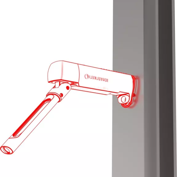 LEDLENSER W7R Work tölthető munkalámpa UV fénnyel, 600lm 1xLi-ion