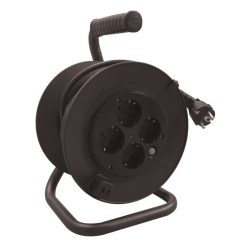 Kábeldobos hosszabbító, fémvázzal IP20 20m