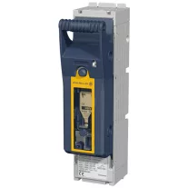   Vízszintes szakaszolókapcsoló-bizt, szerelőlapra lapos csatl AC 690V, DC 440V, 160A, 1P, 00