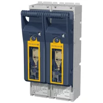   Szakaszolókapcsoló-biztosító,szerelőlapra, lapos csatlakozó 690VAC, 440VDC, 630A, 2P, NH3