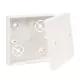 Csatorna kötődoboz 82x82x24mm