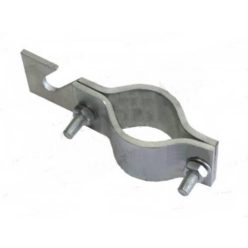   Páros bilincs 2 csavaros 2" tetőtartó bilincs 1 végén sliccelt