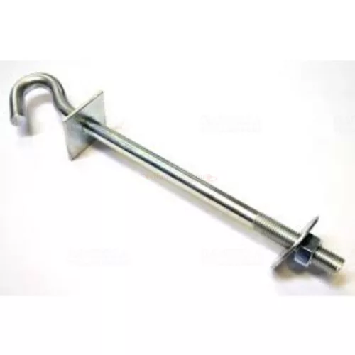 Fali horog átmenő 380mm