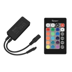   RGB LED szalag WiFi vezérlő - telefonos vezérlés - zene, kamera, ébresztő