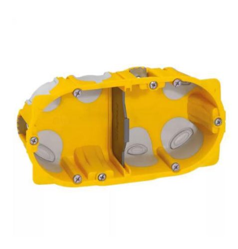 Legrand Batibox kettes szerelvénydoboz gipszkartonba gumis 080022