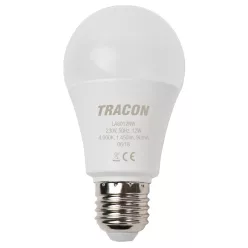 Gömb búrájú LED fényforrás E27, 12W, 4000K