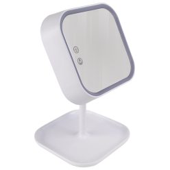   Sminktükör LED világítással 100-240 VAC, 50Hz, 8 W, 150 lm, 6000 K,3,7V 1000mAh Li-Ion