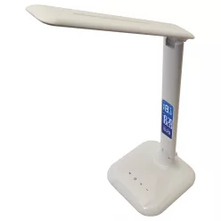   LED asztali lámpa szabályozható fényerő és színhőmérséklet LCD kijelzővel