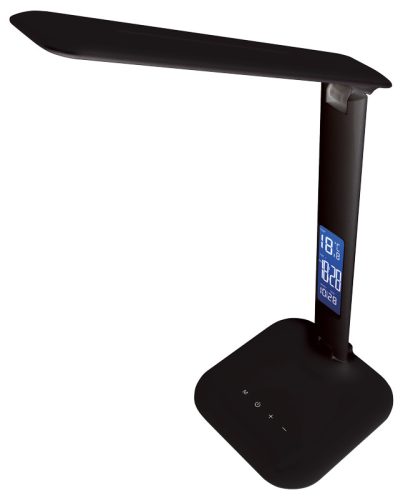 LED asztali lámpa, szab. fényerő és színhőm., LCD kijelző 100-240 V, 50 Hz, 4 W, 2700-6000 K, EEI=G