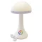 Gomba formájú LED dekor asztali lámpa 100-240 V, 50 Hz, 2,4 W, 4000 K