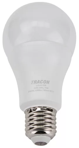 Gömb burájú LED fényforrás SAMSUNG chippel E27, 15W, 4000K