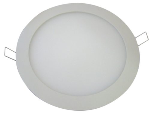 Beépíthető LED mélysugárzó, kerek, fehér 220-240 VAC, 12 W, 1160 lm, D=168 mm, 4000 K, IP40, EEI=F