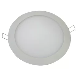   Beépíthető LED mélysugárzó, kerek, fehér 220-240 VAC, 18 W, 1820 lm, D=220 mm, 4000 K, IP40, EEI=F