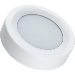   Falon kívüli LED mélysugárzó,kerek, SAMSUNG chippel 230 VAC, 6W, 480lm, D=120×120 mm, 4000 K, IP20, EEI=G