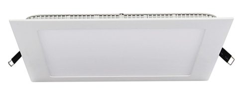 Négyzet alakú, süllyeszthető LED panel 220-240 VAC, 12 W, 1160 lm, 172×172 mm, 4000 K, IP40, EEI=F