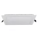 Négyzet alakú, süllyeszthető LED panel 220-240 VAC, 6 W, 490 lm, 120×120 mm, 4000 K, IP40, EEI=G
