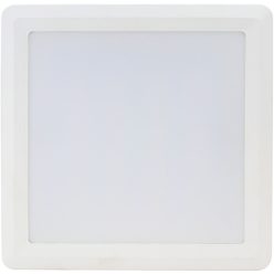   Falon kívüli, négyzetes LED lámpatest SAMSUNG chippel 230 VAC, 6W, 480lm, D=120×120 mm, 4000 K, IP20, EEI=G