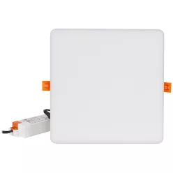   Védett, beépíthető LED mélysugárzó, négyzetes 230 VAC, 10 W, 4000 K, 920 lm, IP66, EEI=F