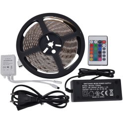 Led szalag szett kültéri 60xSMD5050/m RGB 14,4W/m