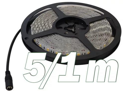 Led szalag beltéri 60xSMD3528/m hideg fehér 4,8W/m