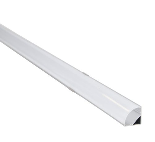 Alumínium profil LED szalagokhoz, sarok W=10mm