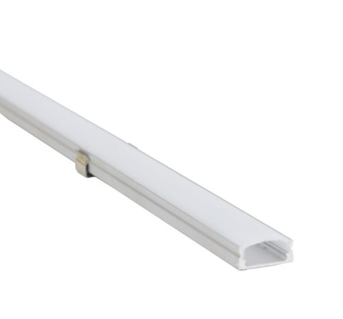 Alumínium profil LED szalagokhoz, lapos W=10mm