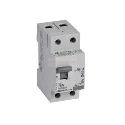  Áram-védőkapcsoló (Fi-relé) analóg 1P+N 25A 30mA A-típus 10kA RX3 LEGRAND