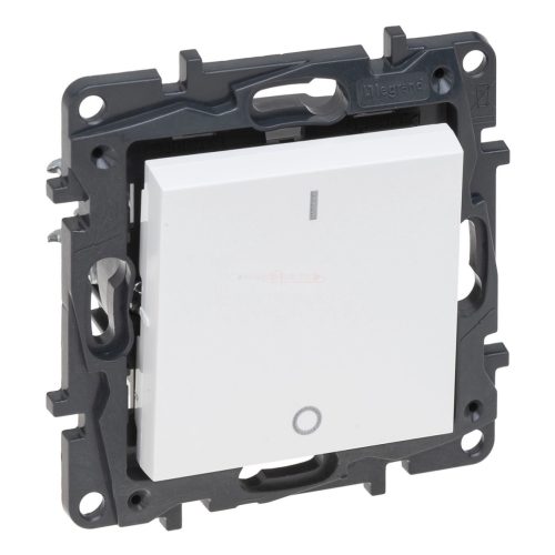 Legrand Niloé Step 102 2 pólusú kapcsoló fehér süllyesztett csavaros