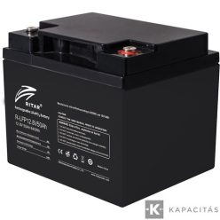 Ritar 12V 50Ah lítium vas foszfát akkumulátor