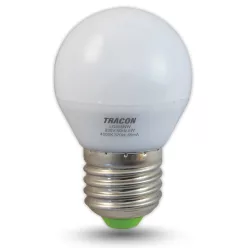 Led lámpa E27 (5W/250°) Kisgömb természetes fehér