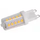 LED fényforrás műanyag házban G9, 3W, 4000K