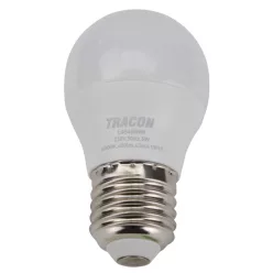   Gömb burájú LED fényforrás SAMSUNG chippel E27, 5W, 4000K