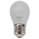 Gömb burájú LED fényforrás SAMSUNG chippel E27, 8W, 4000K