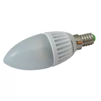 LED lámpa E14  (5W/250°) Gyertya  meleg fehér