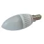 LED lámpa E14  (5W/250°) Gyertya  meleg fehér