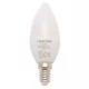 LED lámpa E14  (7W/250°) Gyertya  meleg fehér