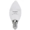 Gyertya burájú LED fényforrás SAMSUNG chippel E14, 5W, 4000K