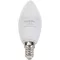 Gömb burájú LED fényforrás SAMSUNG chippel E14, 8W, 3000K