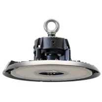   LED csarnokvilágító, kültéri,UFO forma 230 VAC, 200 W, 40000 lm, 4000K, 50000 h, IP65, 1-10V, EEI=B