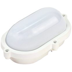   Védett, műanyag házas LED hajólámpa, ovális forma 230 VAC, 50 Hz, 8 W, 710 lm, 4000 K, IP65, EEI=F